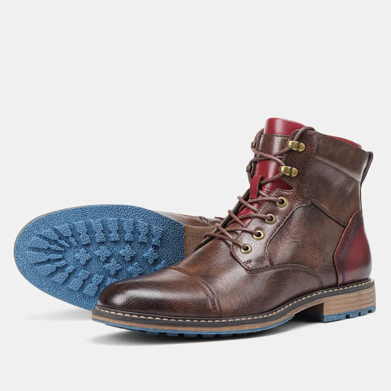 Herr ledig med snörning ankelboots