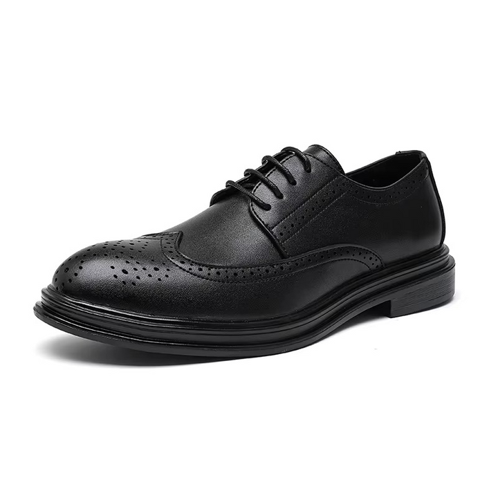 Herr klassisk wingtip skor för arbete och formella tillfällen