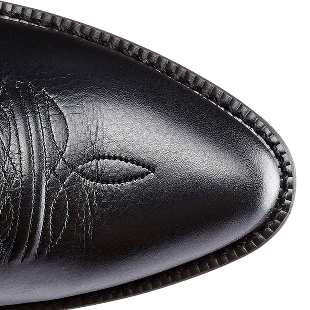 Dam cowboystövlar klassisk stövlar med western broderi